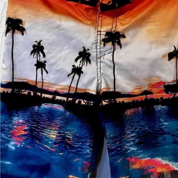 EUC ART CLASS BOYS' SWIM SURF Beach SZ 5 UPF 50+ SUN PROTECTION SHORTS Size 12 - Picture 2 of 5